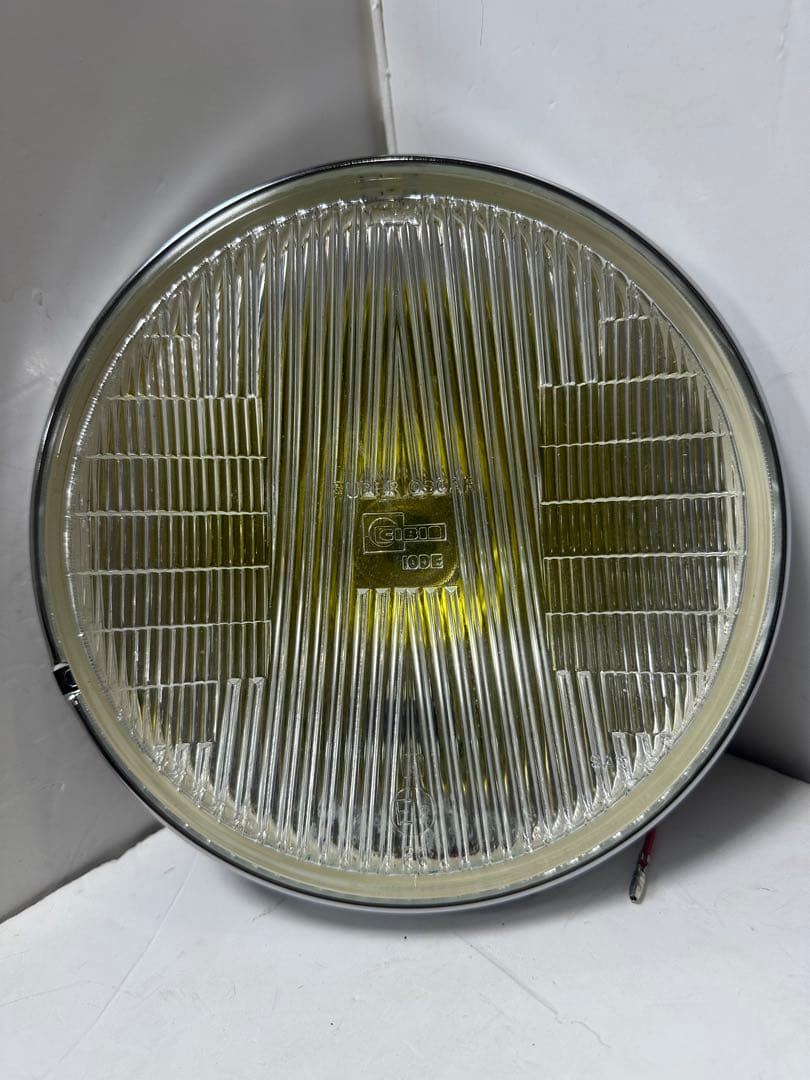 当時物シビエスーパーオスカー180πシビエ凹レンズ付ヘッドライト/マーシャル