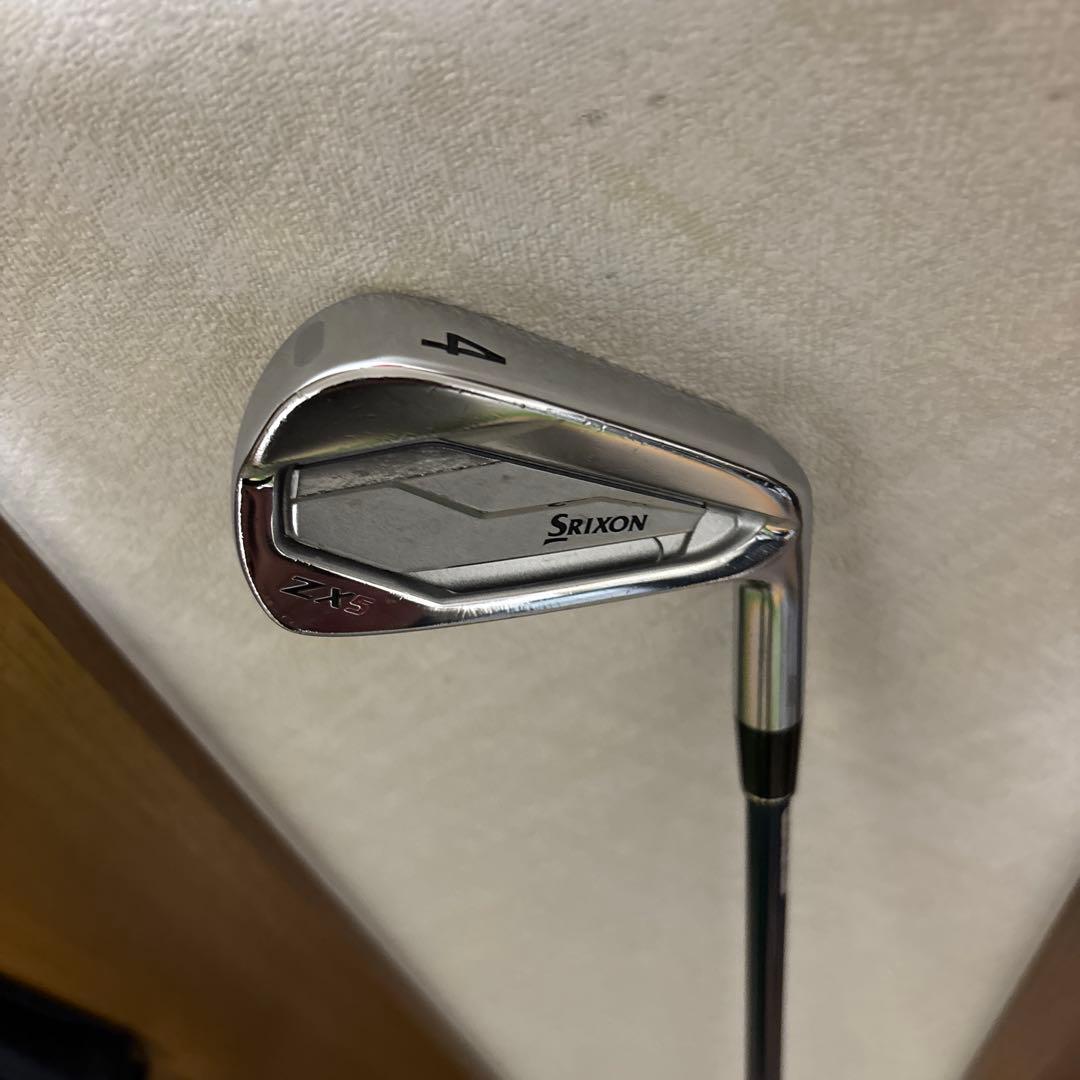 【美品】スリクソン／SRIXON｜ZX5_4番アイアン｜純正カーボン6(S)
