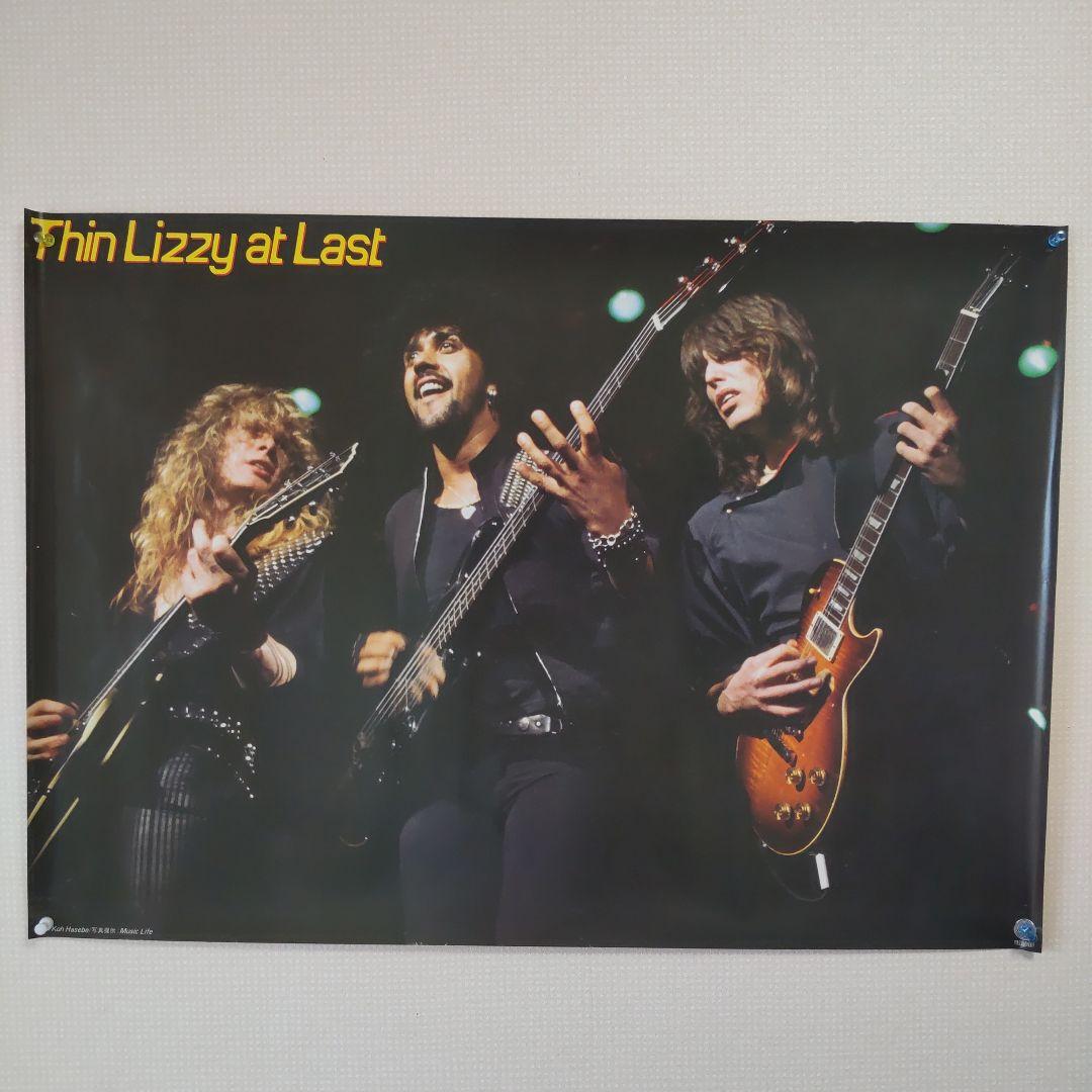 【貴重】ThinLizzy at Last B2ポスター