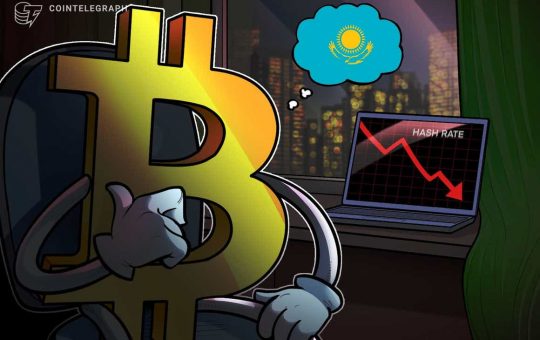 Kazakh government resigns, shuts down internet amid protests, causing Bitcoin network hash rate to tumble 13.4%