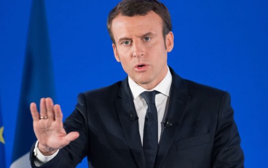 emmanuel macron us hegemony vassals taiwan