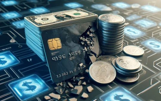 Stablecoin trading volume outpaces Visa's 2023 monthly average